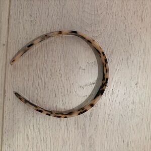 Tan and brown tortoise shell headband brand new